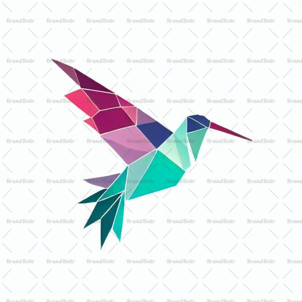 Geometrischer Kolibri